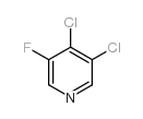 3,4-二氯-5-氟吡啶结构式