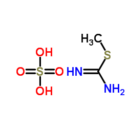 S-Methylisothiourea sulfate structure