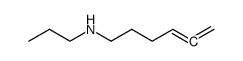 N-propylhexa-4,5-dien-1-amine结构式