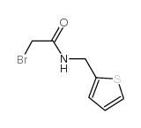2-溴-n-噻吩-2-甲基乙酰胺结构式