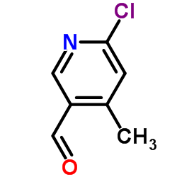 6-Chloro-4-methylnicotinaldehyde Structure