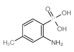 (2-amino-4-methyl-phenyl)phosphonic acid Structure