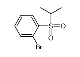 1-bromo-2-propan-2-ylsulfonylbenzene结构式