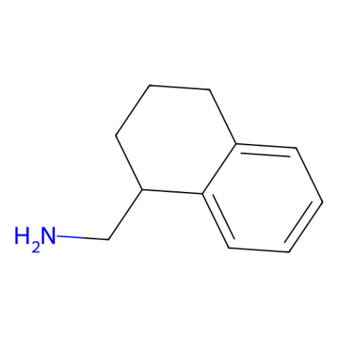 1,2,3,4-四氢-1-萘甲胺结构式