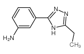 3-(5-ethyl-1H-1,2,4-triazol-3-yl)aniline Structure