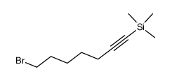 7-bromo-1-trimethylsilyl-hept-1-yne Structure