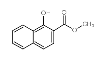 1-羟基-2-萘甲酸甲酯结构式