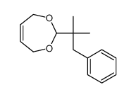 2-(1,1-dimethyl-2-phenylethyl)-4,7-dihydro-1,3-dioxepin Structure