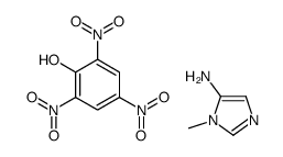 1-甲基-5-氨基咪唑苦味酸盐结构式