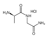 H-D-ALA-GLY-NH2 HCL Structure