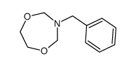 3-benzyl-1,5,3-dioxazepane结构式