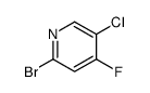 2-溴-5-氯-4-氟吡啶结构式