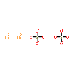Thorium(2+) sulfate (1:1) Structure