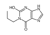 1-propylxanthine Structure