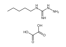 N-amino-N'-pentylguanidine oxalate结构式