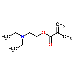 2-Diethylaminoethyl methacrylate structure
