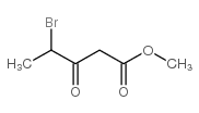 METHYL 4-BROMO-3-OXOPENTANOATE Structure