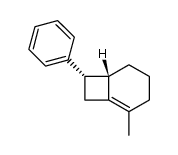 2-Methyl-endo-7-phenylbicyclo[4.2.0]oct-1-en结构式