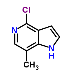 4-氯-7-甲基-1H-吡咯并[3,2-c]吡啶图片
