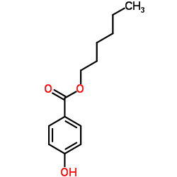4-羟基苯甲酸己酯结构式