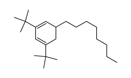 1,3-di-tert-butyl-5-octyl-1,3-cyclohexadiene Structure