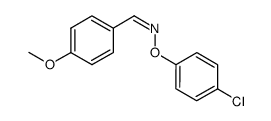 4-methoxybenzaldehyde O-4-chlorophenyl oxime结构式