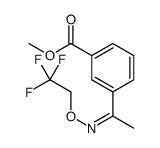 methyl 3-[(E)-C-methyl-N-(2,2,2-trifluoroethoxy)carbonimidoyl]benzoate结构式
