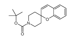 螺[色烯-2,4-哌啶]-1-羧酸叔丁酯结构式