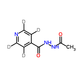 Acetylisoniazid-d4 Structure