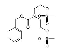 N-Cbz-N,N-双{2-[(甲基磺酰基)氧基]乙基}-胺结构式