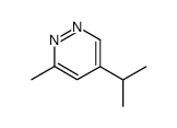 Pyridazine, 3-methyl-5-(1-methylethyl)- (9CI) Structure
