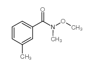 3,N-DIMETHYL-N-METHOXYBENZAMIDE Structure