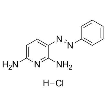 Phenazopyridine hydrochloride structure
