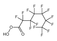 2,2,3,3,4,4,5,5,6,6,7,7,7-tridecafluoroheptaneperoxoic acid Structure