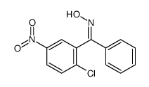 N-[(2-chloro-5-nitrophenyl)-phenylmethylidene]hydroxylamine结构式