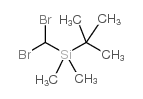 叔丁基(二溴甲基)二甲基硅烷结构式