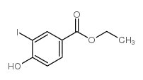 4-羟基-3-碘苯甲酸乙酯结构式