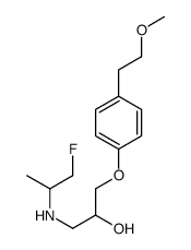 1'-fluorometoprolol structure