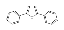 2,5-BIS(4-PYRIDYL)-1,3,4-OXADIAZOLE structure
