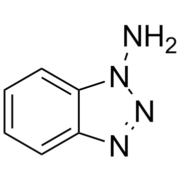 1-Aminobenzotriazole Structure