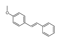 1-methoxy-4-(2-phenylethenyl)benzene结构式