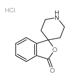 螺[异苯并呋喃-1(3H),4'-哌啶]-3-酮盐酸盐结构式