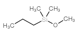 二甲基甲氧基-N-丙基硅烷结构式