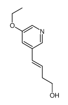 4-(5-ethoxypyridin-3-yl)but-3-en-1-ol结构式