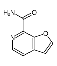 Furo[2,3-c]pyridine-7-carboxamide (9CI) Structure