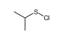 isopropylsulfenyl chloride Structure