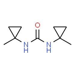 1,3-双(1-甲基环丙基)脲结构式