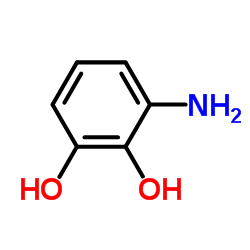 3-氨基苯-1,2-二醇结构式