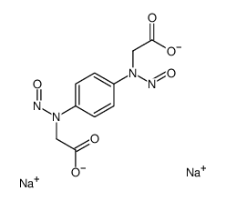 N,N-二亚硝基对苯二胺-N,N-二乙酸结构式