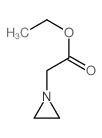 ethyl 2-aziridin-1-ylacetate结构式